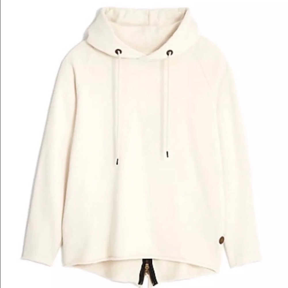 TRUE RELIGION, Mens Unisex Hoodie, Ecru, Ivory